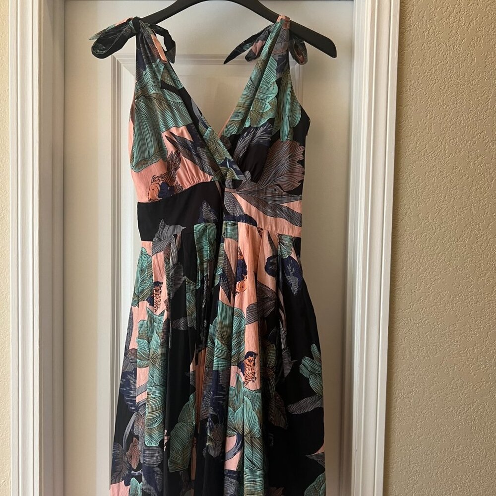 Aryeh Shoulder-Tie Dress